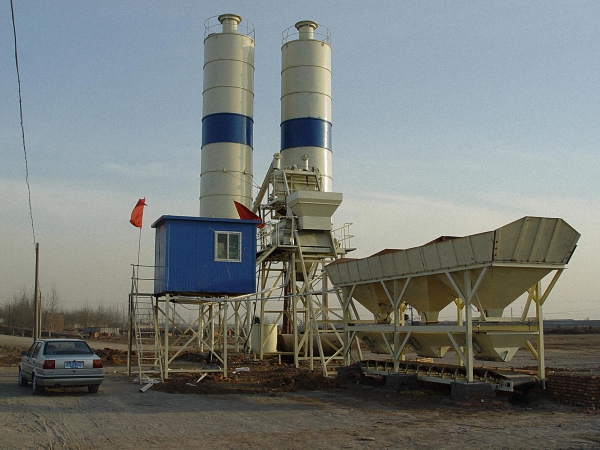 concrete mixing plant 