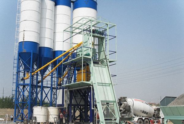concrete mixing plant