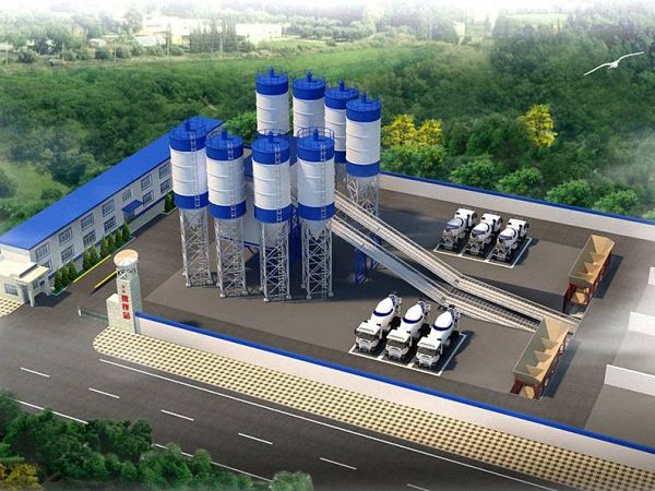 concrete mixing plant